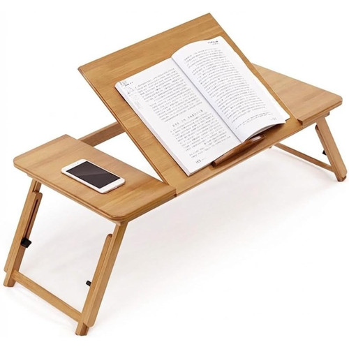 Bamboo laptop desk - bamboo,
