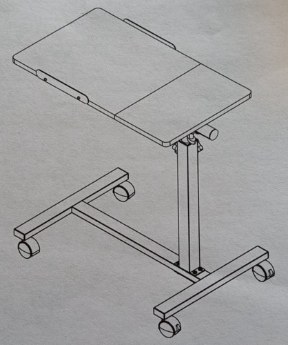 Wood top laptop - top, desk