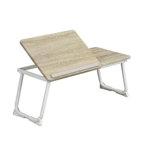 Folding bed table with - folding,
