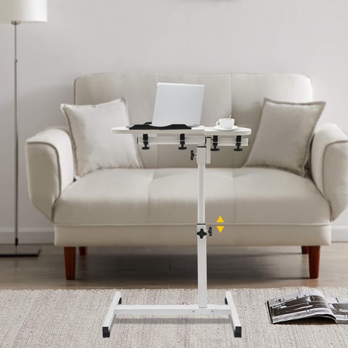 Overbed bedside table with - table,